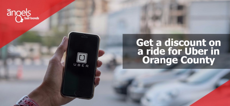 Get a discount in a ride for Uber in Orange County